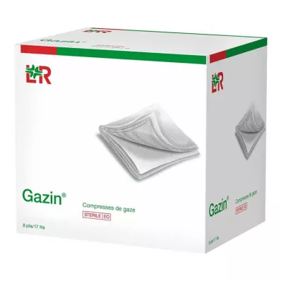 GAZIN 10x10 cm-es steril 8x, 25X2 db