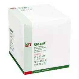 GAZIN 10x20 cm-es steril géz 8x, 25X2 db