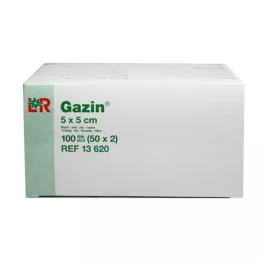 GAZIN Géz komp.5x5 cm steril 8x, 50X2 db
