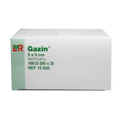 GAZIN Géz komp.5x5 cm steril 8x, 50X2 db