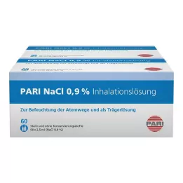 PARI NaCl inhalációs oldat ampullák, 120X2.5 ml
