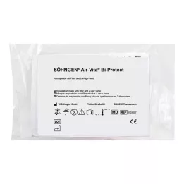 AIR-VITA Bi-Protect légzésvédő maszk, 1 db