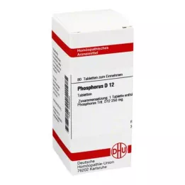 PHOSPHORUS D 12 tabletta, 80 db