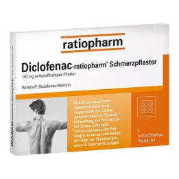 DICLOFENAC-ratiopharm fájdalomcsillapító, 5 db