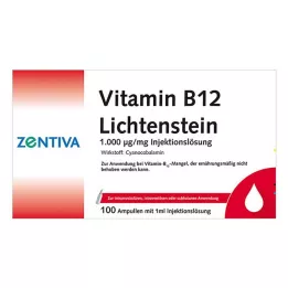 VITAMIN B12 1,000 μg Lichtenstein Ampullák, 100X1 ml