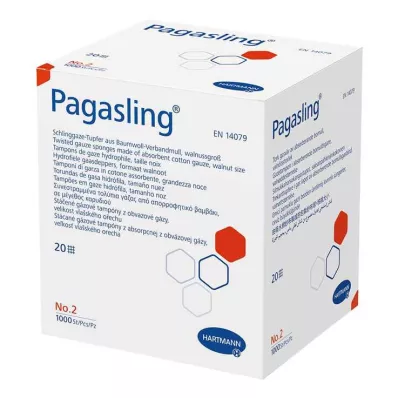 Pagasling tampon nem steril 2-es méretű dió nagyságú, 1000 db