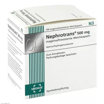 NEPHROTRANS bélsavval bevont kapszula, 100 db