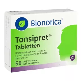 TONSIPRET tabletta, 50 db
