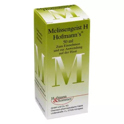 Melissa spirit H Hofmanns cseppek, 50 ml