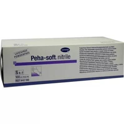 PEHA-SOFT nitril Unt.Hand.unste.puderfrei S, 100 db