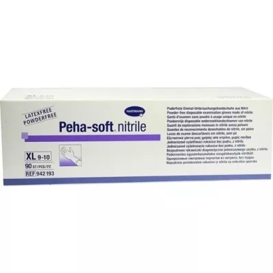 PEHA-SOFT nitril Unt.Hand.unste.powderfree XL, 90db