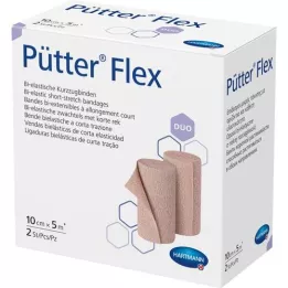 PÜTTER Flex Duo kötszer 10 cmx5 m, 2 db