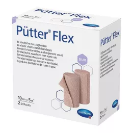 PÜTTER Flex Duo kötszer 10 cmx5 m, 2 db