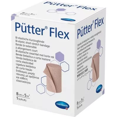 PÜTTER Rugalmas kötés 8 cmx5 m, 1 db