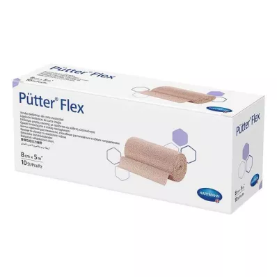 PÜTTER Flex kötszer 8 cmx5 m, 10 db