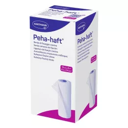 PEHA-HAFT Fixációs kötés latexmentes 10 cmx4 m, 1 db