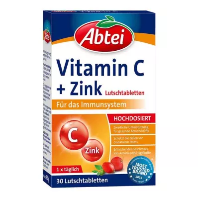 ABTEI C-vitamin plusz cink pasztillák, 30 kapszula