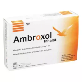 AMBROXOL Inhalációs oldat a porlasztóhoz, 50X2 ml