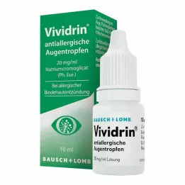 VIVIDRIN antiallergiás szemcsepp, 10 ml