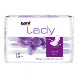 SENI Lady inkontinencia betét plus, 15 db