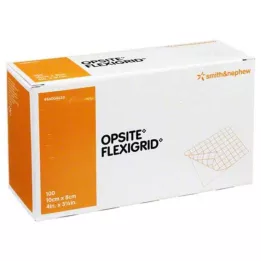 OPSITE Flexigrid transzp. sebkötszer 8x10 cm steril, 100 db