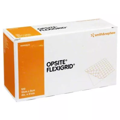OPSITE Flexigrid transzp. sebkötszer 8x10 cm steril, 100 db OPSITE Flexigrid transzp. sebkötszer 8x10 cm steril, 100 db