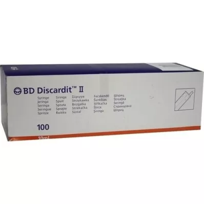 BD DISCARDIT II Fecskendő 10 ml, 100X10 ml