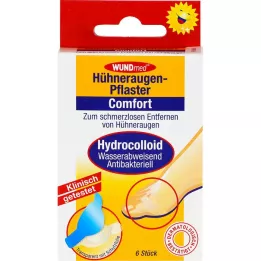 HÜHNERAUGENPFLASTER Komfort hidrokolloid, 6 db