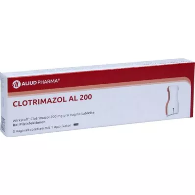 CLOTRIMAZOL AL 200 hüvelytabletta, 3 db