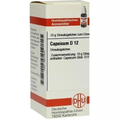 CAPSICUM D 12 gömböcske, 10 g