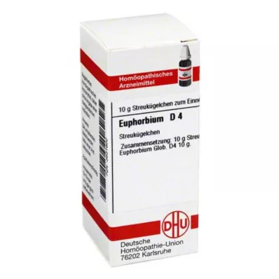 DHU Euphorbium D 4 gömböcskék, 10 g DHU Euphorbium D 4 gömböcskék, 10 g