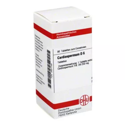 DHU Cardiospermum D 6 tabletta, 80 db