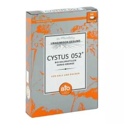 CYSTUS 052 Bio torokpasztilla mézes narancs, 66 db CYSTUS 052 Bio torokpasztilla mézes narancs, 66 db