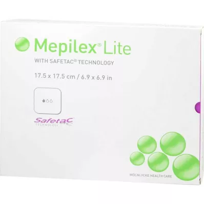 Mepilex Lite habkötöző 17,5x17,5cm steril, 5 db