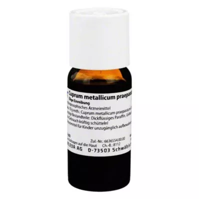 CUPRUM METALLICUM praep.0,4% olajos liniment, 40 g