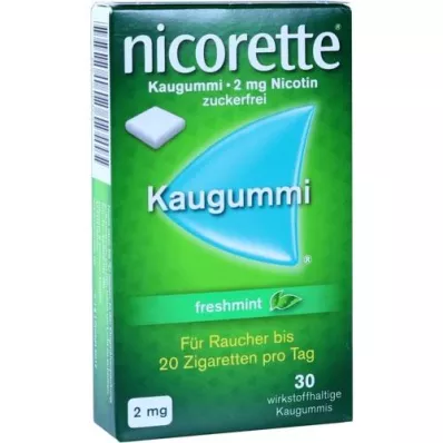 NICORETTE 2 mg-os frissmentás rágógumi, 30 db