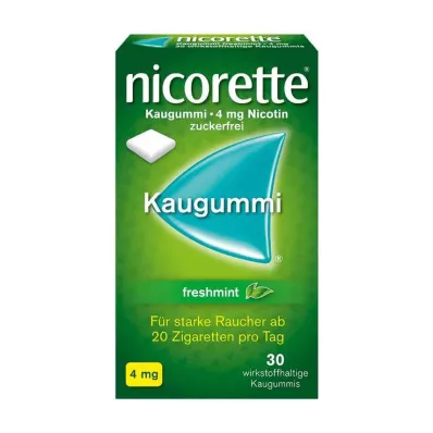 NICORETTE 4 mg-os frissmentás rágógumi, 30 db