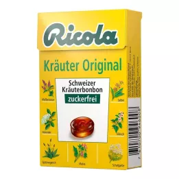 RICOLA o.Z.Box gyógynövényes cukorka, 50 g