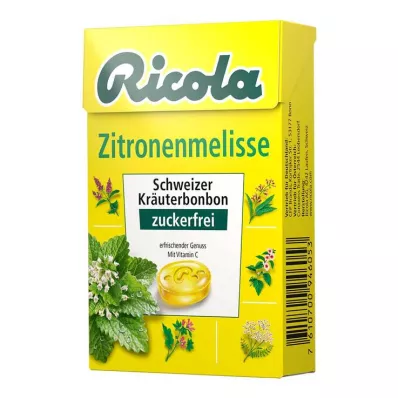 RICOLA o.Z.Box citromos balzsam cukorka, 50 g RICOLA o.Z.Box citromos balzsam cukorka, 50 g