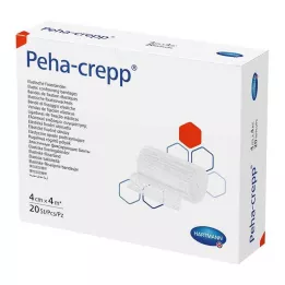 PEHA CREPP Fixációs kötés 4 cmx4 m, 20 db