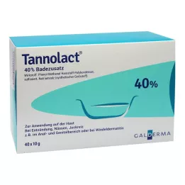 TANNOLACT Fürdőadalék, 40X10 g