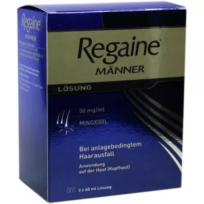 REGAINE Férfi oldat, 3X60 ml