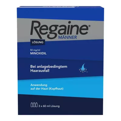 REGAINE Férfi oldat, 3X60 ml