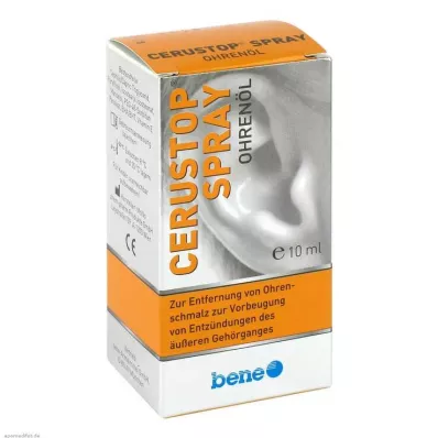 CERUSTOP fülolaj spray, 10 ml