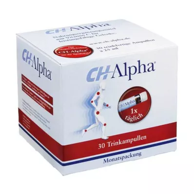 CH ALPHA Ivóampullák, 30 db