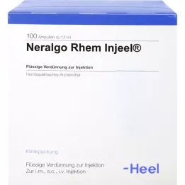 NERALGO Rhem Injeel Ampullák, 100 db