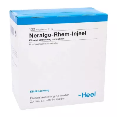 NERALGO Rhem Injeel Ampullák, 100 db NERALGO Rhem Injeel Ampullák, 100 db