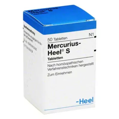 MERCURIUS HEEL S tabletta, 50 db MERCURIUS HEEL S tabletta, 50 db