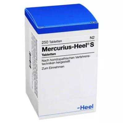 MERCURIUS HEEL S tabletta, 250 db MERCURIUS HEEL S tabletta, 250 db