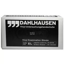VINYL Púderezetlen kesztyű XL méret, 100 db